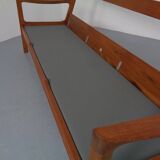 Senator Teak 3-Seater Sofa by Ole Wanscher for France & Son, Denmark, 1960s