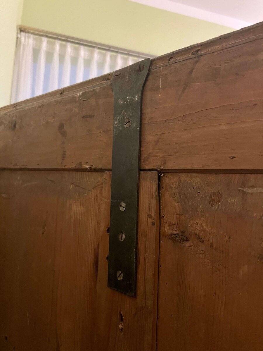 Biedermeier Armoire in Cherry, Walnut, Ebony & Brass, South Germany, 1820s