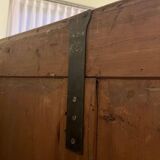 Biedermeier Armoire in Cherry, Walnut, Ebony & Brass, South Germany, 1820s