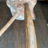 Set coffee table and stools brutalist countryside