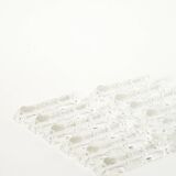 Set of 12 crystal knife rests, Made in Germany 1950