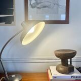 Flexible chrome metal desk lamp, 1970s