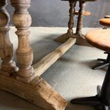 Old monastery table in solid oak