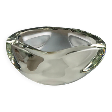 Vintage glass ashtray Barbini, Italy, 1980s-1990s