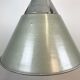 Industrial explosion proof lamp with aluminium shade from polam, 1970s