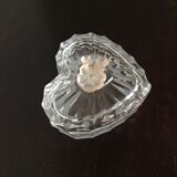 Candy, sugar, sucker or heart-shaped crystal jewelry box