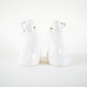 Ceramic dog figurines, English style, 1970s, made in England