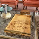 Hollywood Regency Lucite & Brass Picture Frame – In the Manner of Gabriella