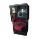 Vintage lamp in smoked plexiglass