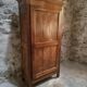 Armoire à linge, bonnetière ancienne en merisier français