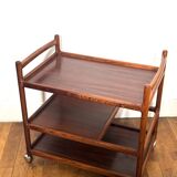 Johannes Andersen Scandinavian serving trolley in Rio rosewood