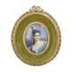 Portrait miniature medallion