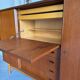 Vintage Danish Highboard teak and oak