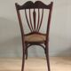 Chaise bistrot cannée vintage