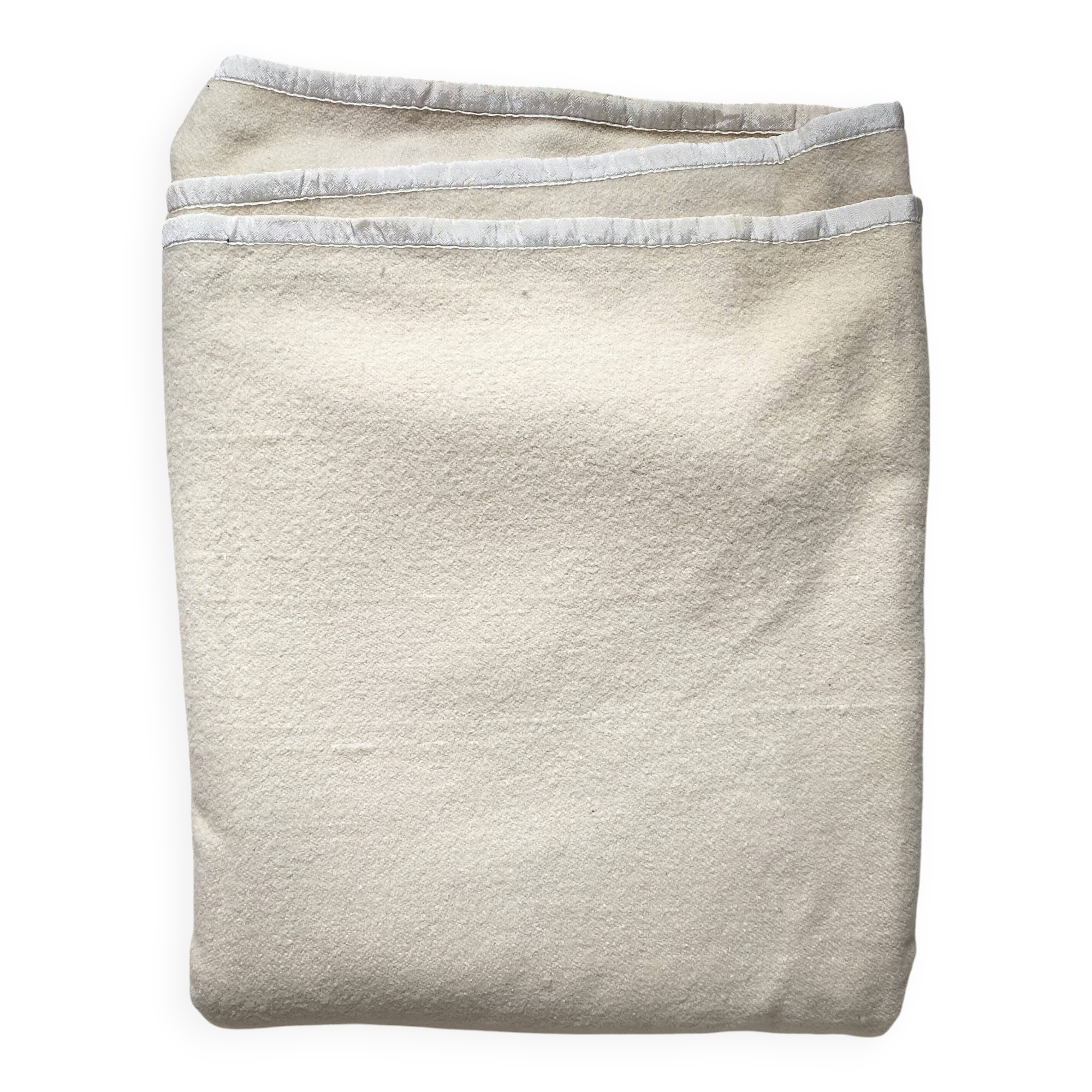 Wool and cotton blanket