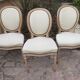 Set of three chairs Louis XVI