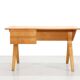 Vintage Birch EB02 desk by Cees Braakman for Pastoe, The Netherlands 1950s