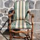 Fauteuil Os de mouton style Louis XIV