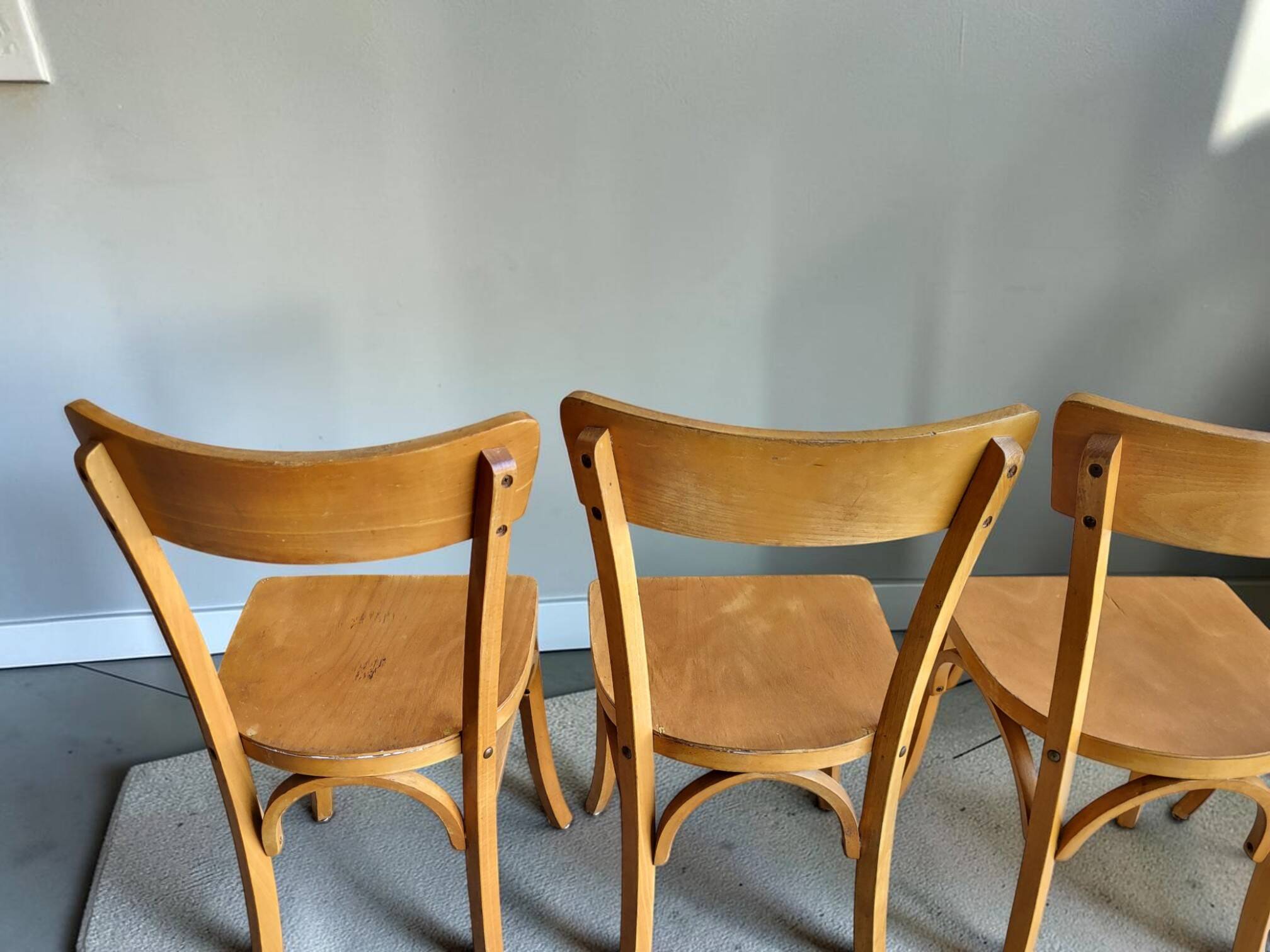 4 Baumann chairs No. 55