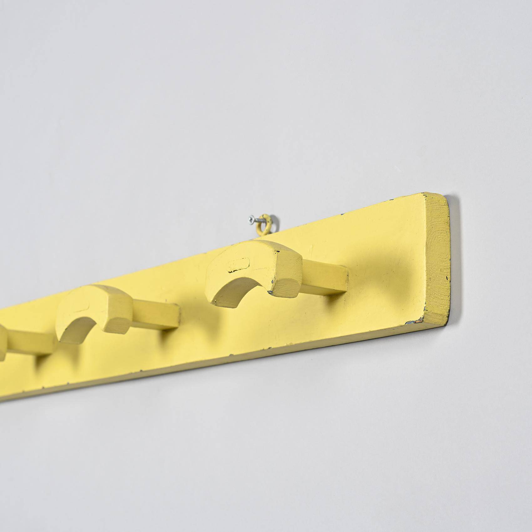 Wall coat rack from the Radiant City, circa 1952