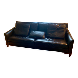 Duvivier leather sofa for First Time