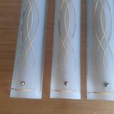 Series of 4 wall sconce around 1940
