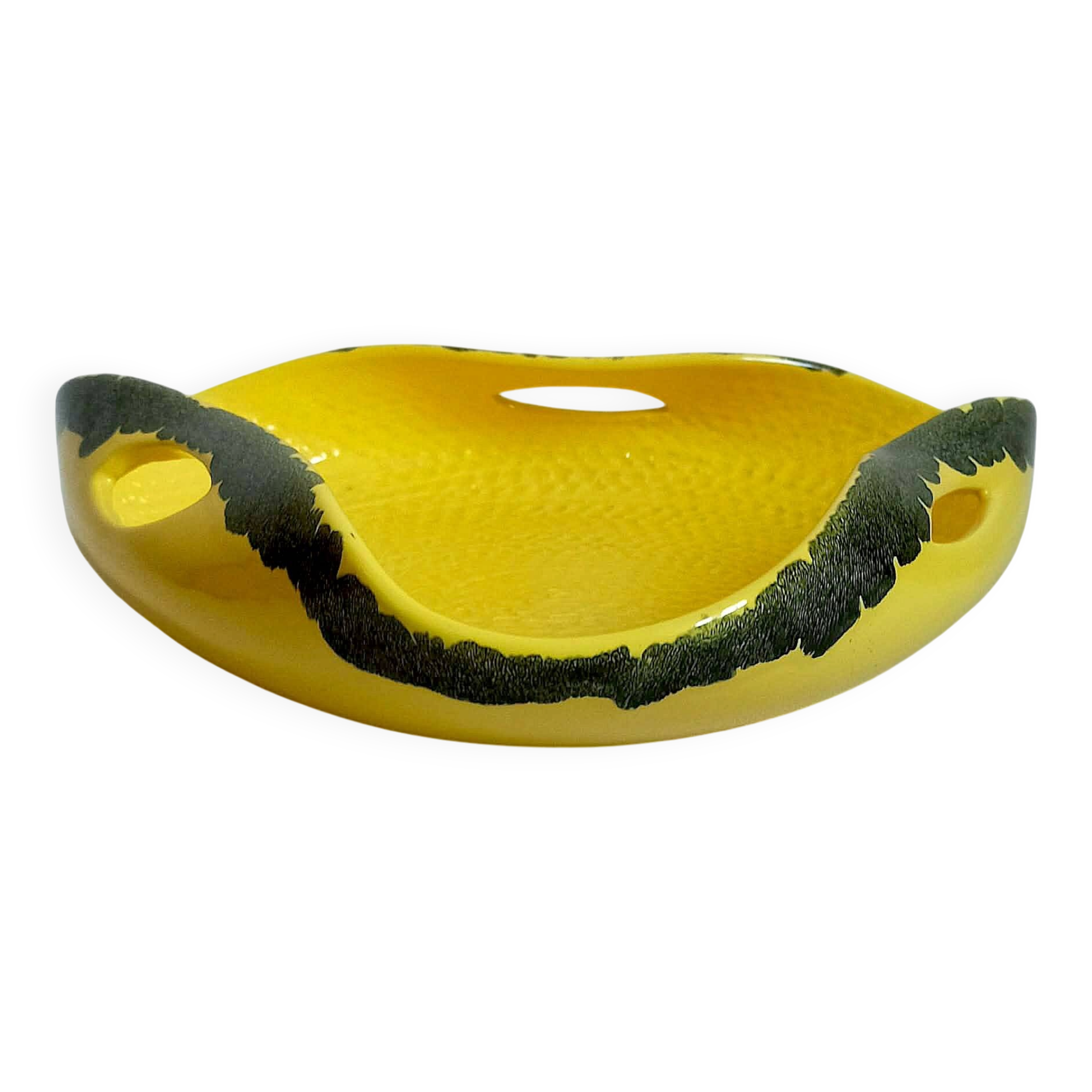 Vallauris fruit bowl 1960s Width 33 cm