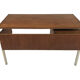 Vintage desk of the 1960s in teak veneer