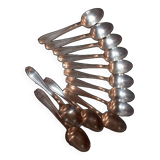 12 silver tablespoons