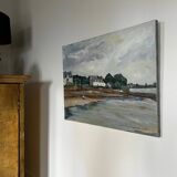 Breton village tableau of the Aber