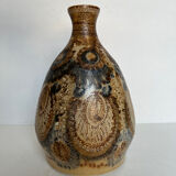 Ceramic vase signed JC Courjault