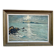 Large painting of the Mediterranean seaside in Toulon, signed Jean Vincent