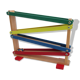 Toboggan wooden game and its vehicle-vintage