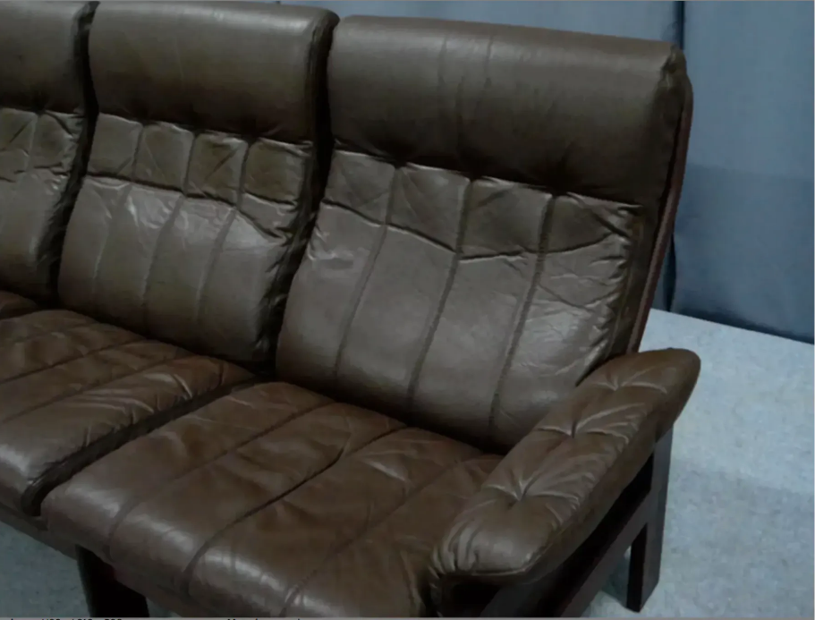 Leather sofa 1970