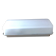 Rectangular porthole wall light in industrial/70s style frosted glass