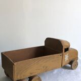 Antique toy, wood and metal truck