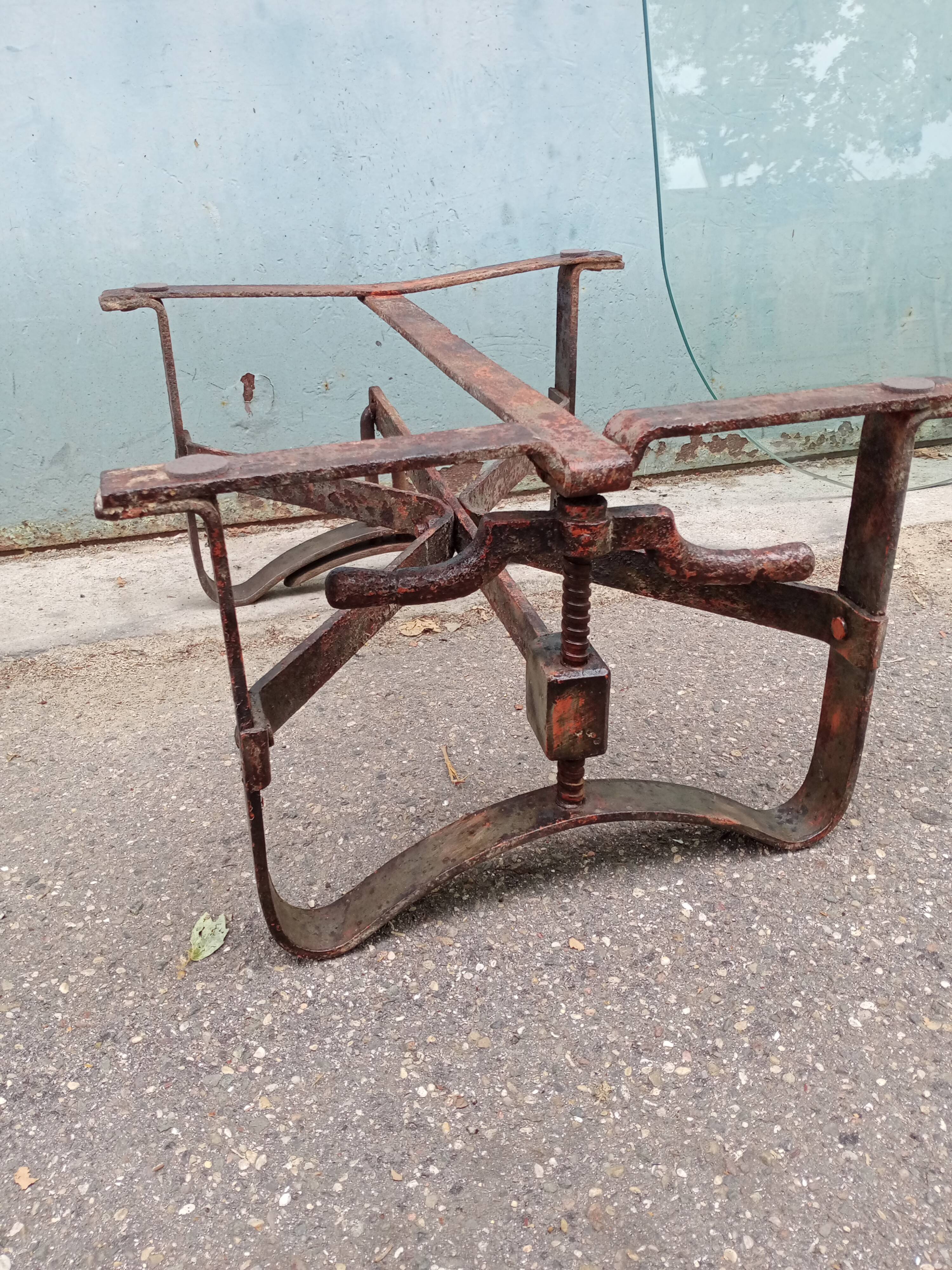 Industrial coffee table