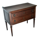 2 drawer chest of drawers - Louis XVI style - Mahogany