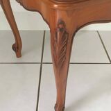 2 tables de chevet style Louis XV tiroirs et pieds cabrioles, 1960