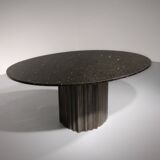 Chic Brutalist Dining Table by Max Papiri 1970 Italy