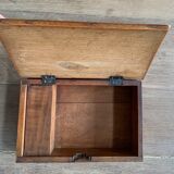 Ancient wooden storage box