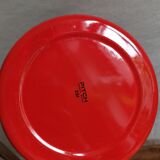 Enamelled metal kettle pitch 70 design style memphis