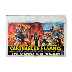 Affiche belge Carthage - daniel