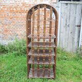 Old 5-story rattan bookcase