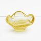 1960s organic modern ashtray, designed by M. Klinger, Zelezny Brod Sklo, Czechoslovakia