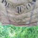 Burlap sack flour mill Thomas Brittany