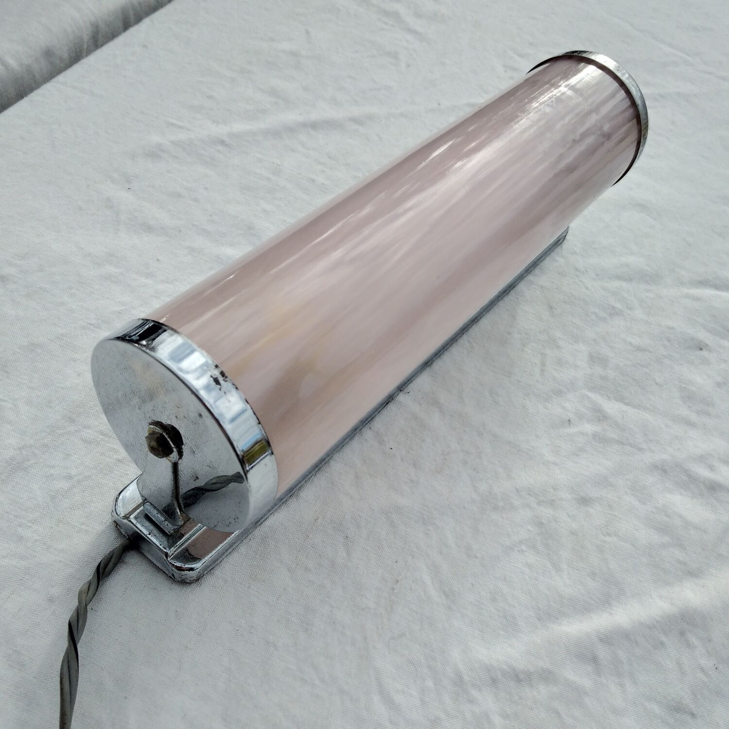 Art Deco wall lamp glass from Clichy