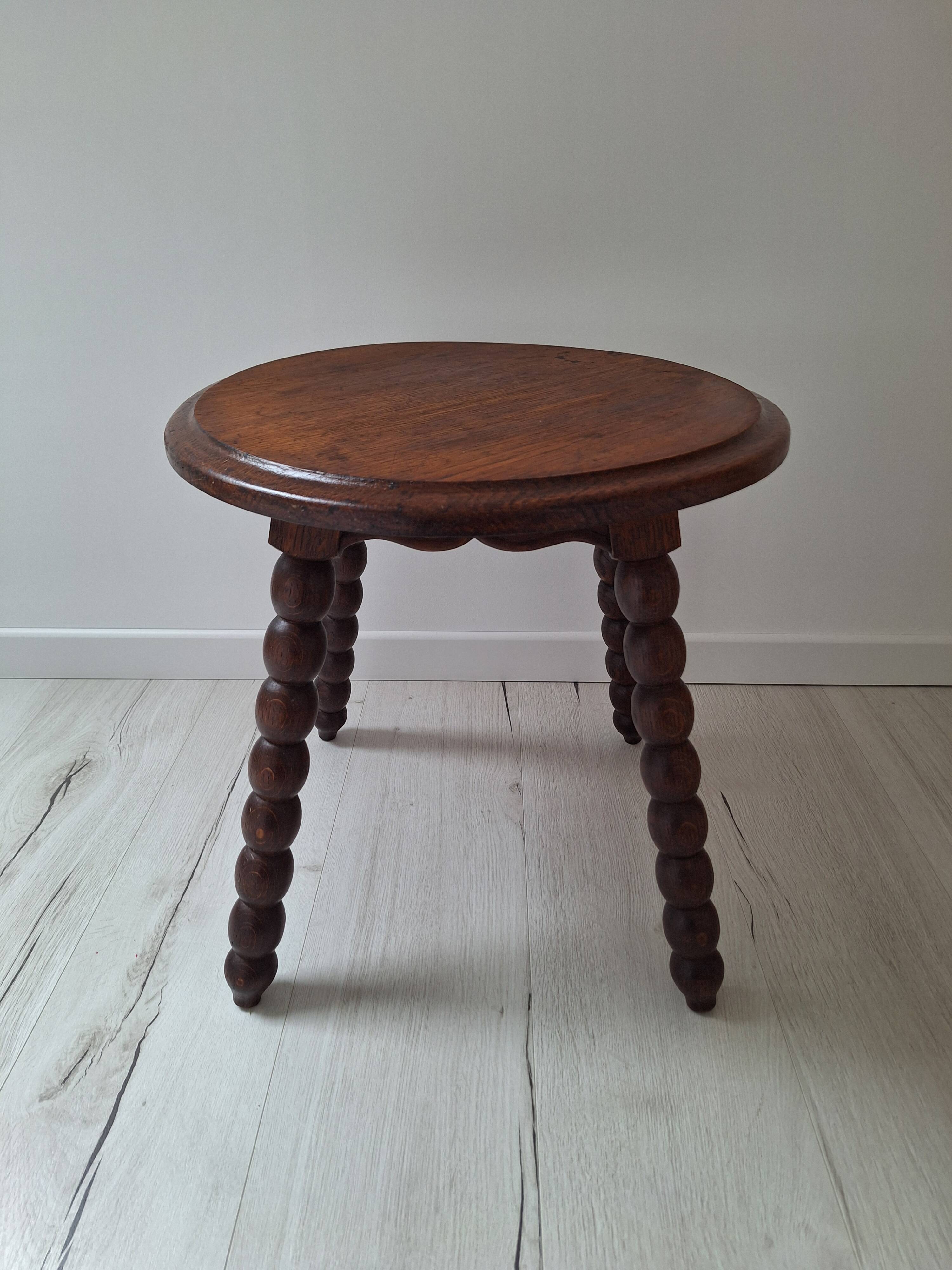 Spool Leg Coffee Table