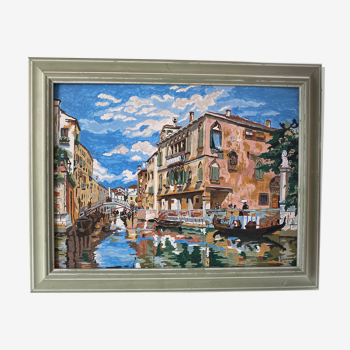 Peinture vue de Venise