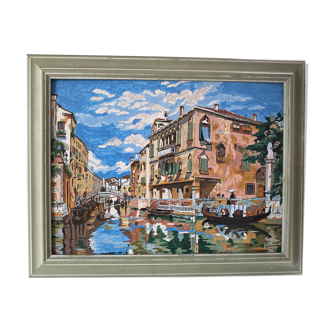 Painting seen from Venice